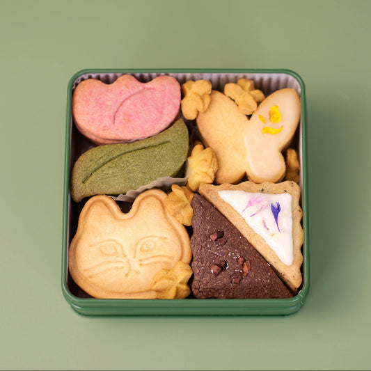 ひみつの庭クッキー缶