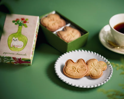 猫と花のサブレ（８枚入りBOX）