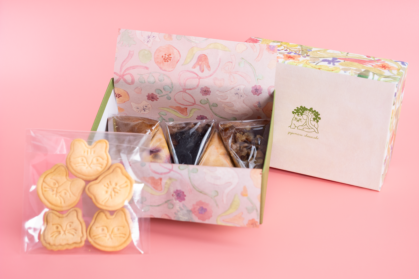 【冷凍配送】バレンタイン・ホワイトデー限定〈アソートチーズケーキBox（5個）〉