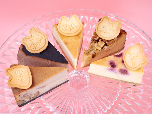 【冷凍配送】バレンタイン・ホワイトデー限定〈アソートチーズケーキBox（5個）〉